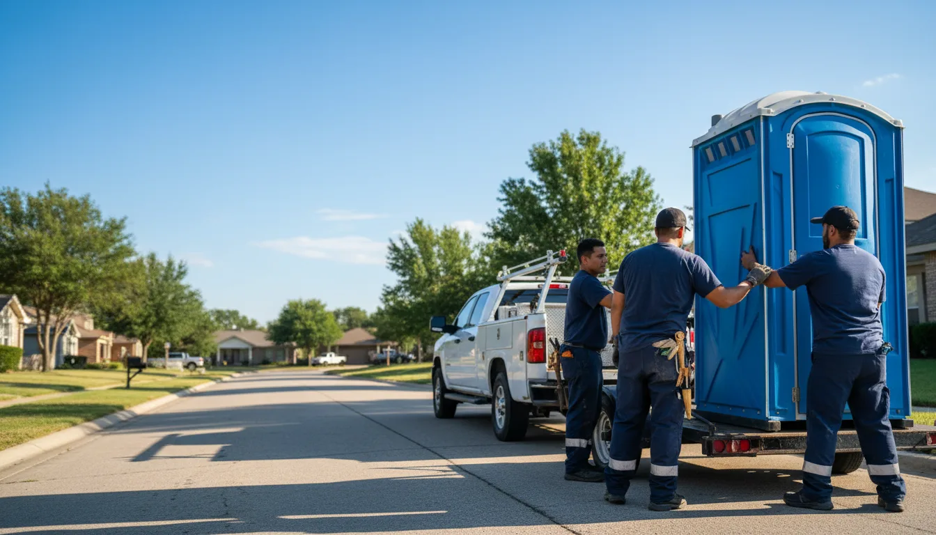 Portable Toilet Rental in Macomb, OK near me
